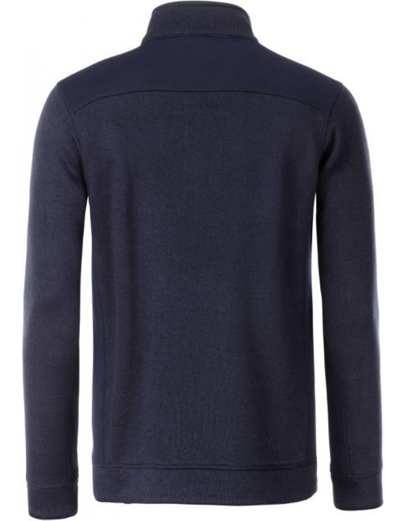 Jachetă de lucru tricotată din fleece pentru bărbați-groasa